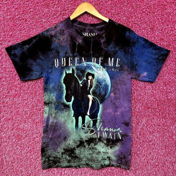 Shania Twain Queen of Me 2023 Country Tour Tie Dye Small - Picture 1 of 4